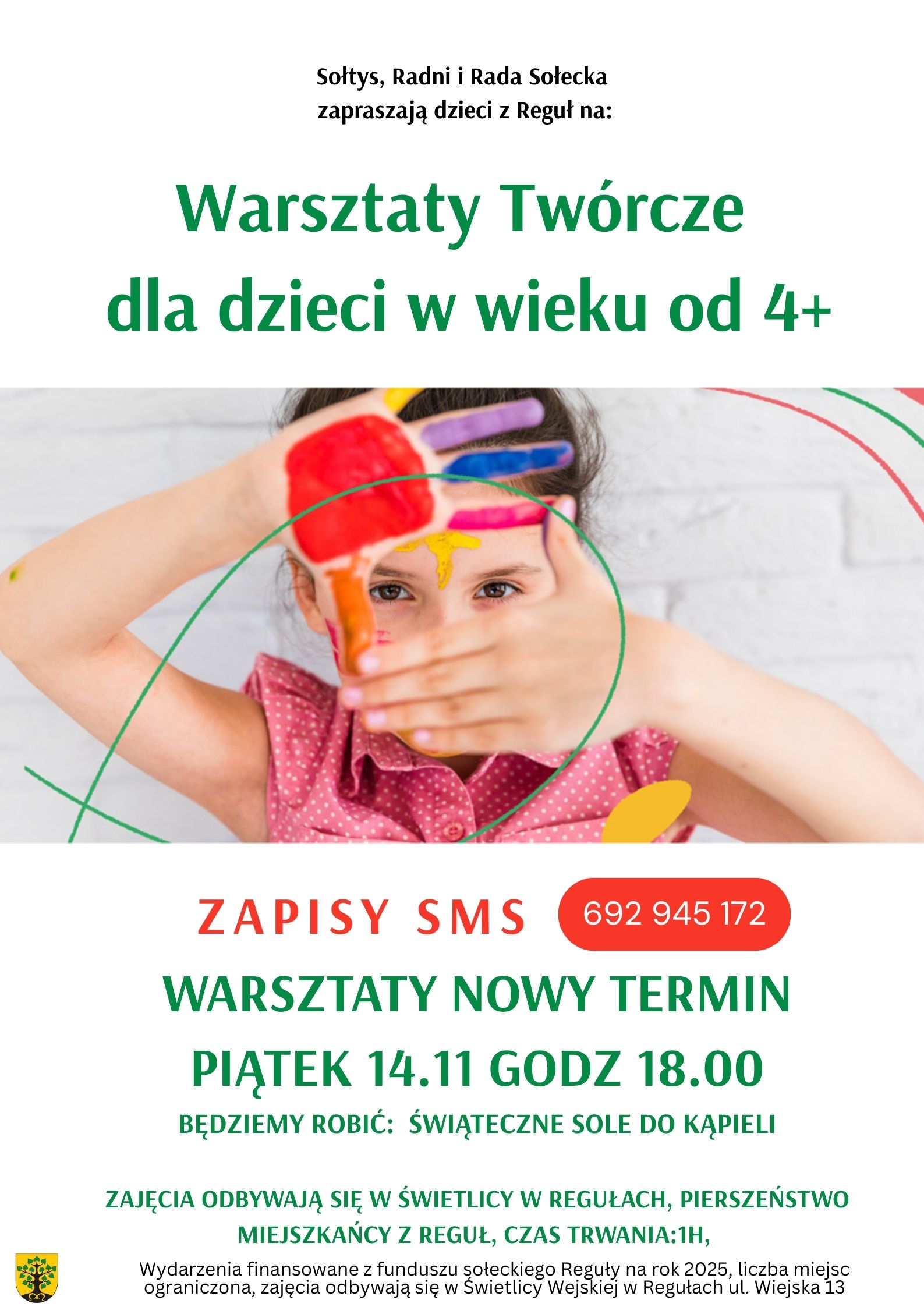 Grafika zawiera treść komunikatu