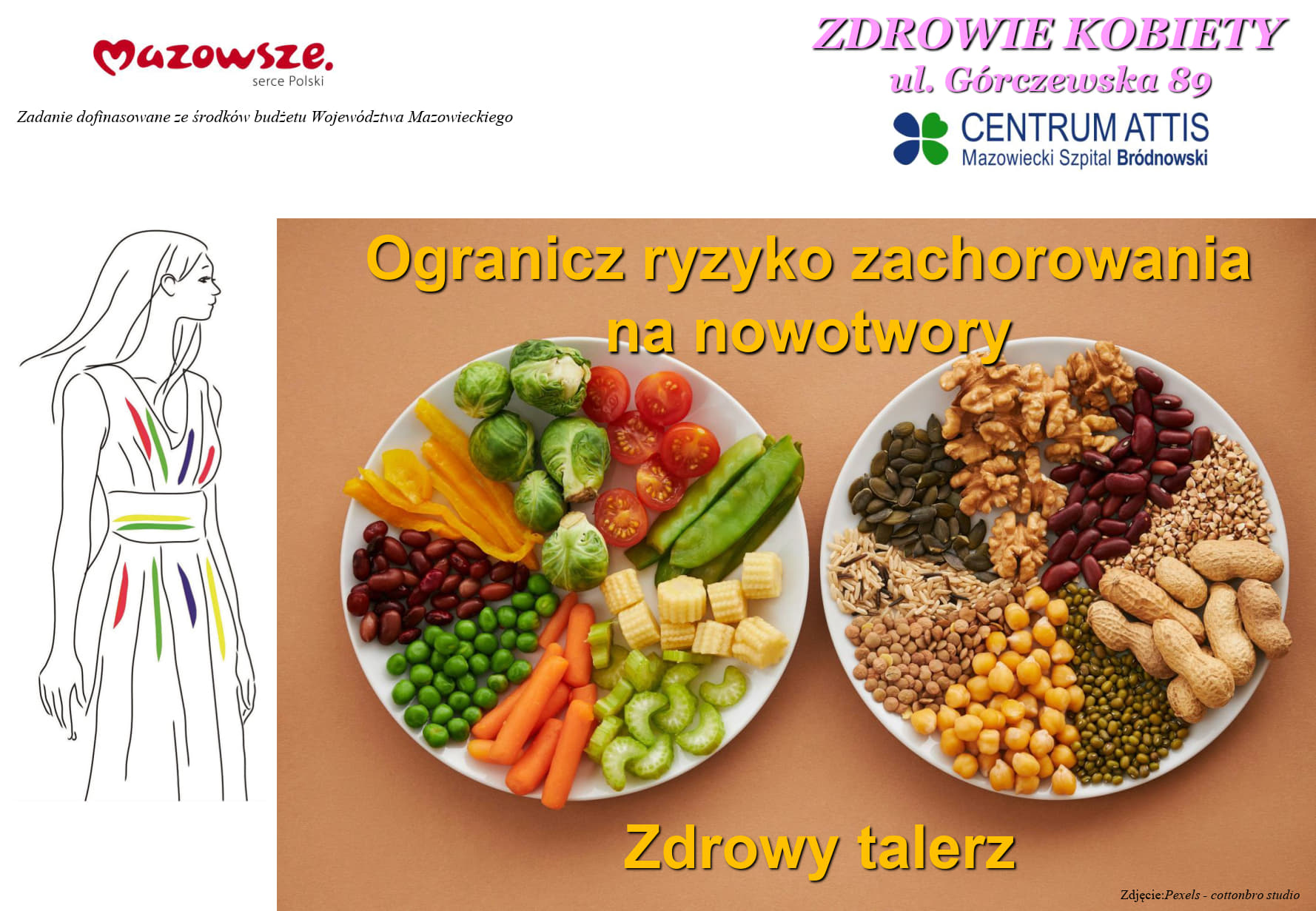 Grafika prezentuje treśc komunikatu