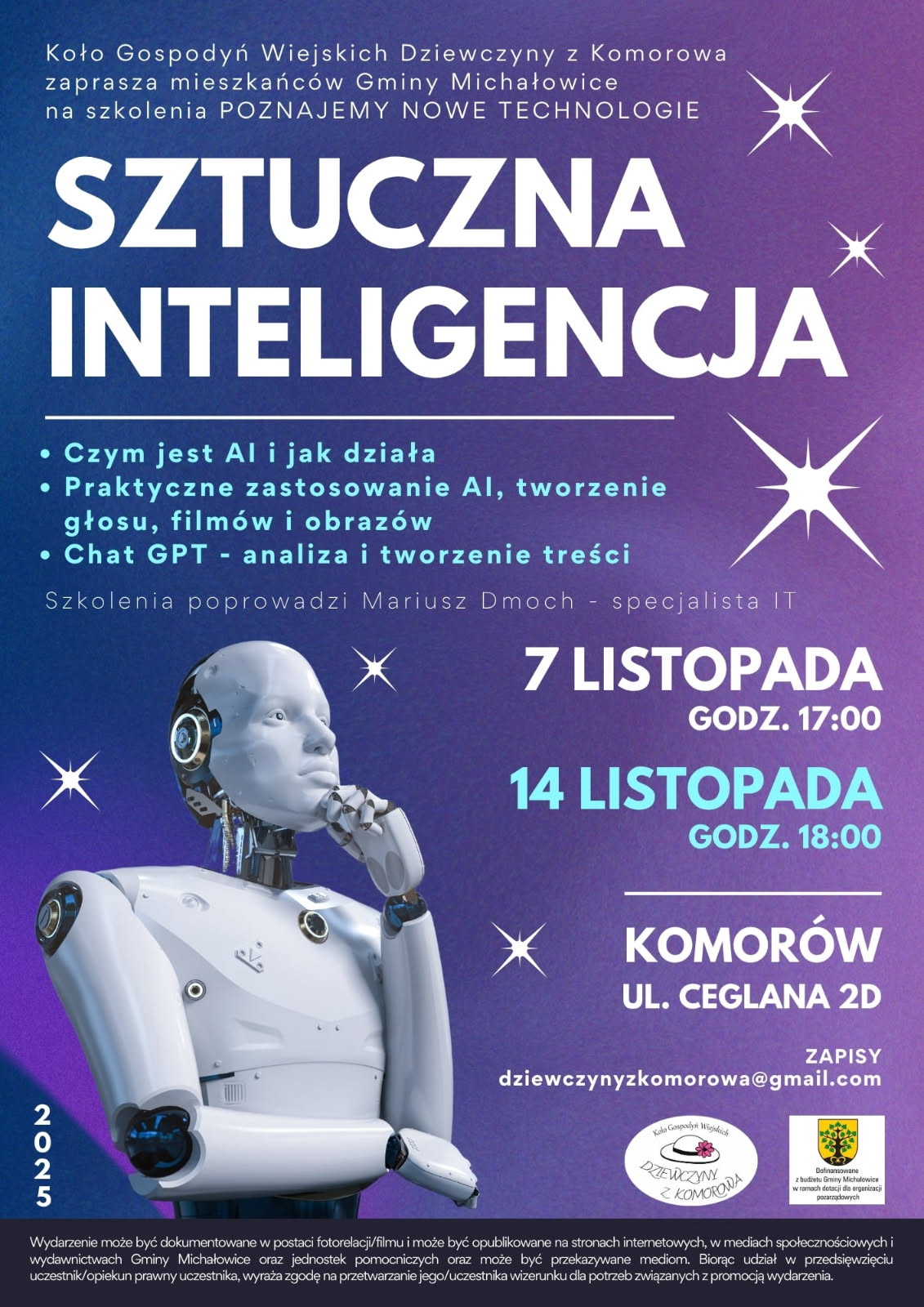 Grafika zawiera treść komunikatu