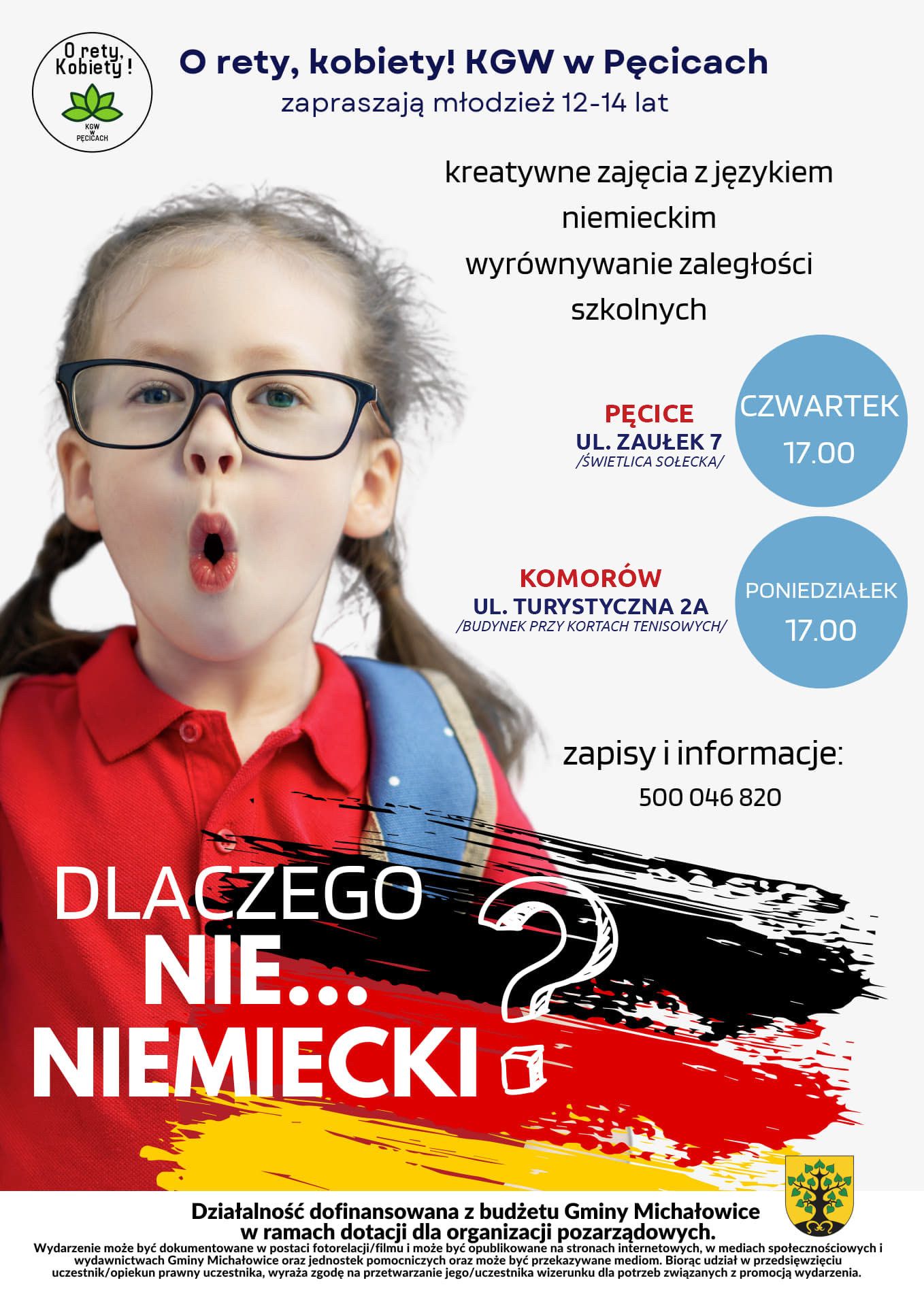 Grafika prezentuje treśc komunikatu
